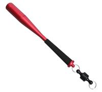Fishing Priest Fish Whacker With Magnetic Buckle And Round Head Aluminum Alloy Fish Bat With Anti Slip EVA Handle For Reliable Use(red)