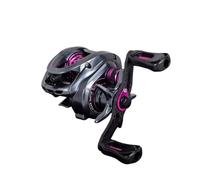 Fishing Reel 135g Ultra Light Spool Bait 7.1:1 8. 4kg Micro Monster Shallow Game Coil Fishing Tackle(Pink,Right hand)