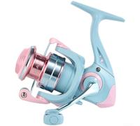 Fishing Reel 1500S with Shallow Spool and 5 2 1 Gear Ratio, Gap System for Seamless Casting Control, Build for Various Fishing Conditions (A)