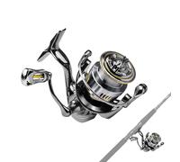 Fishing Reel - 5.2:1 Gear Ratio Drum Reel | Water Resistant Carp Bait Running Reel | High Speed Smooth Sea Fishing Reel | Fishing Reel