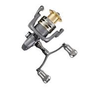 Fishing Reel - 5.5" Reel, Reinforced Weaving Structure | Precision Double Rocker Catch Gear with Rust Resistant Coating, Carp Reels for Trolling, Surfing, Bass, , Kayak on Land
