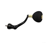 Fishing Reel Accessories for SW5000 SW6000, EVA Knobs Foldable Single Arm Handle Modified, Shima Screw-In Reel EVA Grip(light gold)