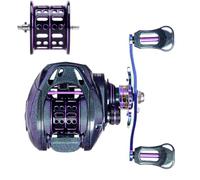 Fishing Reel Baitcaster 7.6 1 Ratio High Speed Caster