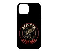 Fishing Reel Cool Step Dad Funny Bass Angler Gift Case for iPhone 14