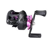 Fishing Reel Fishing Reel Professional Ultra Light 7.2.1 Gear Ratio Carp Baitcasting Wheel Max Drag 8kg Fishing Casting Reel(Purple,Right Hand)
