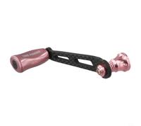 Fishing Reel Handle Carbon Single Arm for Daiwa Prorex for lt - Ergonomic Power Knob Upgrade Kit(pink)