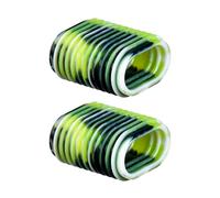 Fishing Reel Handle Grip Sleeve Non Slip Baitcaster Knob Covers for Solidity and Security in Bad Weather Spining Baitcasting (Green)