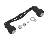 Fishing Reel Handle, Replacement Fishing Baitcast Reel Handle Rocker with EVA Handle Grip for Abu Garcia Daiwa Baitcasting Reel, Left or Right Side Installation, Black