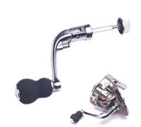 Fishing Reel Handle | Rotating Fishing Reel Arm Reel Handle Rustproof Universal Heavy Duty Handle Parts Fishing Accessories Withstands Conditions No Worries About Damage