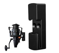 Fishing Reel Holders For Wall | Fishing Rod Reel Holder | Quick-Release Storage Mount For Tackle Organization Garage Boat Kayak Truck Door Beach Shore