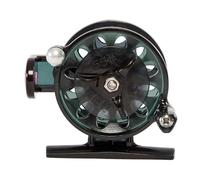 Fishing Reel Ice Fishing Reel Fishing Wheel Fly Reel Compact Cold-resistant with Easy Handling And Ambidextrous Handle for Hiking Ice Fishing A, 5.3 cmx6 cmx1.2 cm
