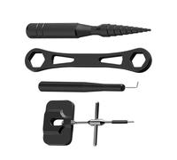 Fishing Reel Kit, Gear Care Set, Anti-Slip Tool with Durable Design, Kit for Shore Surf, Angling Aid, Reliable Support for Backpacking Freshwater Kayak Outdoor Indoor Training Game Holiday Celebration