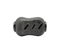 Fishing Reel Knob Replacement Titanium Finish for Baitcasting Reels - Anti Slip Power Handle 8x8cm