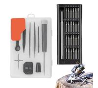 Fishing Reel Maintenance Kit - Technical, 1 Unit Precision Toolkit For Mechanical Optimization, Multi Component Bundle With Rigid Case, Hardware Part, System Buffer For Pier, Boat, Coast