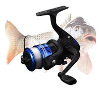 Fishing Reel, Mini Compact Baitcasting Equipment | Reels | Suitable for All Seasons, Trout, Sea Bass, Crappie, Catfish and Surf Baitcasting