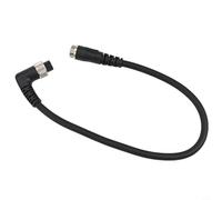 Fishing Reel Power Cord for DAIWA 2 Hole Elbow Adapter, 45cm Length, Made from Robust PVC + Copper for Enhanced Longevity (3oclock)