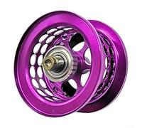 Fishing Reel Replacement Spool for ABU IB6 IB7 IB8 ALX LC6 LV7 LC7 LT7 BF7 BF8 MGX2 REVO ALX 2nd Gen BF8 Baitcaster Lightweight Metal Multiple Colors 100m Line Capacity 7.8g(purple)