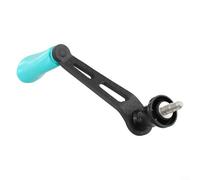Fishing Reel Rocker Arm Handle Compatible with For STRADIC, For STELLA, For COMPLEXF4, Made from Carbon Fiber, 70mm Total Length (light blue)