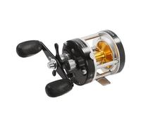 Fishing Reel, Round Baitcasting Reel Portable Baitcasting Fishing Reel 5.2:1 Gear Ratio, Anti-Reverse, Fishing Assistant Reel Suitable for Inshore and Deep Sea (Left Hand)