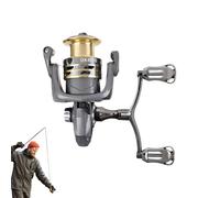 Fishing Reel - Spinning Reel 5.2 1 Gear Ratio 50 kg Max Pull Force Double Knee Lever Catch Device for Trolling Surfing Bass Freshwater Kayak Coastal Waters Saltwater Ice Fishing Sea Trout