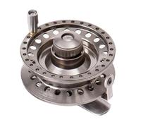 Fishing Reel Spinnings - Aluminum Alloy Ice Fishing Spinning Reel with Ergonomic Crank, Lightweight Fishing Equipment for Men, Family, Friends, Uncle, Husband, Son, Grandad, Friend