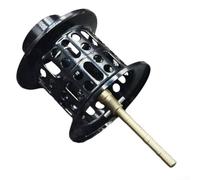 Fishing Reel Spool for DAIWA For Tatula HD 200sv TW 153, CNC Aluminum Alloy Design, Lightweight 9g, Excellent for Upgrades (black)