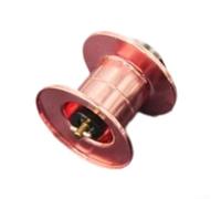 Fishing Reel Spool for DAIWA ZILLION SV TW STEEZ A12 ZBOOST Ultra Light Weight 8g Replacement Part for Multiple Models Deep Spool Design for Long Cast(all-ceramic pink)