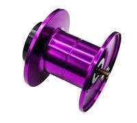 Fishing Reel Spool for DAIWA ZILLION SV TW STEEZ A12 ZBOOST Ultra Light Weight 8g Replacement Part for Multiple Models Deep Spool Design for Long Cast(all-ceramic purple)