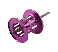 Fishing Reel Spool With Long Spool For ABU BMAX3 PMAX3 B3 P3 S3, 1 5YGK Line 170m Capacity, Perfect For Long Days On The Water(Stainless steel Purple)