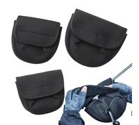 Fishing Reel Storage Bag, Waterproof Portable Storage, 3 Pieces Outdoors Fishing Reel Protective Cover, For Men And Dads And Saltwater Outside Shore Near The Boat Scaffolding Lake Rivers