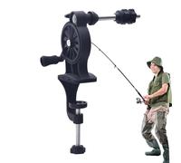 Fishing Reel Stripper, Manual Winding Reels Tool, Adjustable Line Spools Gear, Portable Spool Remover Loader for Casting, Tackle Box, Boat, Shore, Garage, Trip, 24.6/11.5/11.1 inches