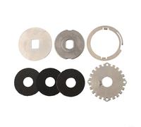 Fishing Reel Unloading Alarm 7pcs Set for Zephyr, Metal and Carbon Fiber Accessories for Angler Needs (right hand)