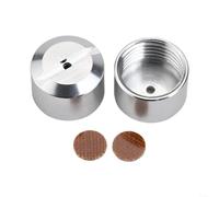 Fishing Reel Upgrade Parts Fine Trimmer Nut and Gasket for Kestrel, For Valiant, For Eagle II Models (silver)