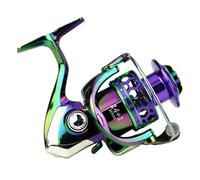 Fishing Reels, Spin Reel Saltwater, Smooth Gear Ratio Wheel, Bait Casting Spinner for Adventures, Inshore Fishing, Catfish, Catfishing, Trout, Bass, Lightweight and Sturdy