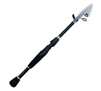 Fishing Rod 1.6-2.4m Telescopic Fishing Rods Ultralight Weight Spinning Casting Carbon Pole Fishing Accessories Lure Weight 10-30g Spinning Rod(Spinning Rod,1.6m)