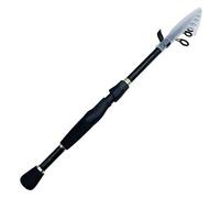 Fishing Rod 1.6-2.4m Telescopic Fishing Rods Ultralight Weight Spinning Casting Carbon Pole Fishing Accessories Lure Weight 10-30g Spinning Rod(Spinning Rod,1.8 m)