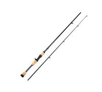 Fishing rod 1.7m/1.8m Fishing Rod Carbon Fiber Spinning/Casting Fishing Pole Bait Weight 6-12g Reservoir Pond Fast Lure Fishing Rods(Black,1.7m)