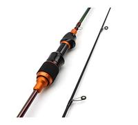 Fishing Rod 1.8m Ul Slow Casting Lure Rod 3-7g Lure Ultralight Rods Ultra Light Solid Tips Pole Colorful Beautiful Fishing Rod Fishing Combos (Color : Light Grey, Size : 1.8 m) (Red 1.8 m)