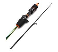 Fishing Rod 1.8m Ul Slow Casting Lure Rod 3-7g Lure Ultralight Rods Ultra Light Solid Tips Pole Colorful Beautiful Fishing Rod Fishing Combos (Color : Light Grey, Size : 1.8 m) (Light Grey 1.8 m)