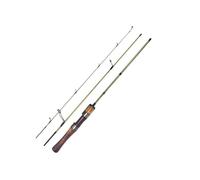Fishing Rod 3 Sections Ultralight Carbon Rods MF Fishing Rods Travel Rod for Trout Pike Portable Travel Fishing Pole(1.39m)