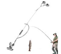 Fishing Rod Alarm Bells - Dual Alert Stainless Steel Simple Design Corrosion Resistant | Bells for Rods, Sea & Sea Fishing, Night Bite Alarms, Fishing Gear, Outdoor Angela