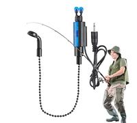 Fishing Rod Alarms, Fishing Rod Bite Indicator, Fishing Rod Alarm Chimes | Portable Waterproof Fish Alarm for Night, Handy Alarm Bell for Fishing Rod