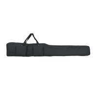 Fishing Rod Bag 150cm Black 600D Oxford PVC Coated Strap Pockets Carry Case Pro