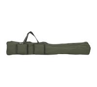 Fishing rod bag Dark green 160cm 600D Oxford PVC 3-compartment shoulder pockets