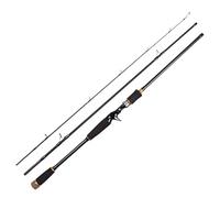 Fishing Rod Bass Fishing Rod Lure 10-25g Line 12-25lb 3 Sections Portable Carbon Perch Carp Spinning Casting(Casting Rod,1.8 m)