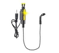 Fishing Rod Bite Alarm Indicator - Fishing Rod Alarm Bells - Practical Swingers Bite with Sound, Sensitive Night Portable Fish for Beginners, Freshwater & Saltwater