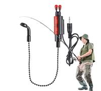 Fishing Rod Bite Alarm Indicator | Fishing Rod Alarm Bells | Waterproof Sensitive Bells, Practical Bite with Sound for Beginners, Men, Freshwater
