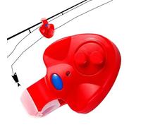 Fishing Rod Bite Indicator - 50g Waterproof Bulb, Button Battery Powered, Night Fishings Beacon, Strike Notification Tool | Fish Bites Alarm With Volume Control Husband Father Professionals Family Use