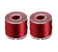 Fishing Rod Building Thread, 60-70m Nylon Wrapping Wire for Guide Ring Tying DIY Repair, Strong Wear Resistant Line on Plastic Spool