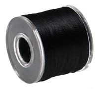 Fishing Rod Building Thread, Nylon Tying Line for DIY Repair and Guide Ring Installation, 60-70m Length, Red/Gray/Black/Blue/Green, 1 or 2-Pack(1pc black)